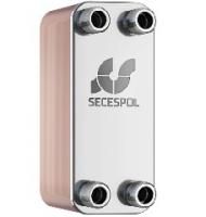 Паяный теплообменник Secespol LB31SP купить на TEPLOOBMENNIC.RU