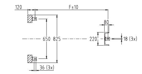 Чертёж теплообменника Danfoss XGC-X060L вид сверху
