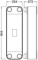 Паяный теплообменник HISAKA BX-70II
