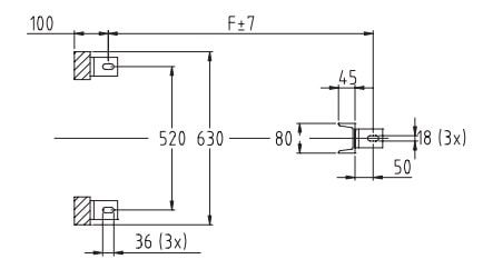 Чертёж теплообменника Danfoss XGC-X051H вид сверху