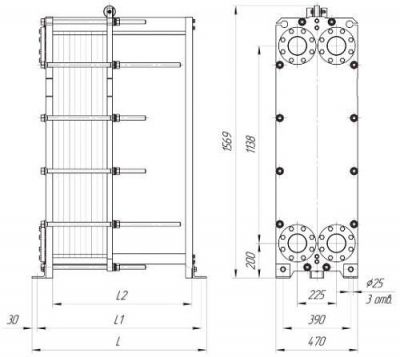 Теплообменник Ридан XGF100-050 | Интернет-магазин TEPLOOBMENNIC.RU